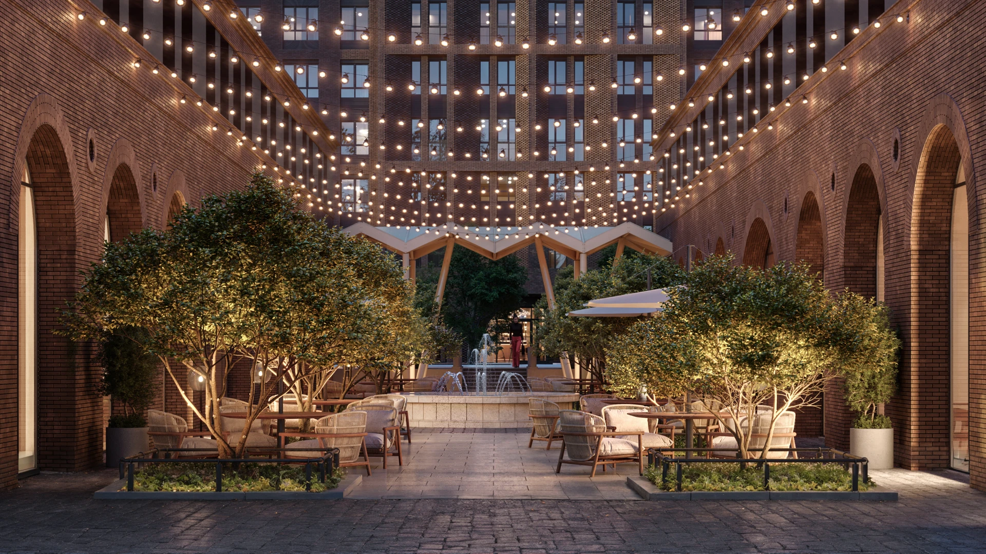 приватная территория (рендер)