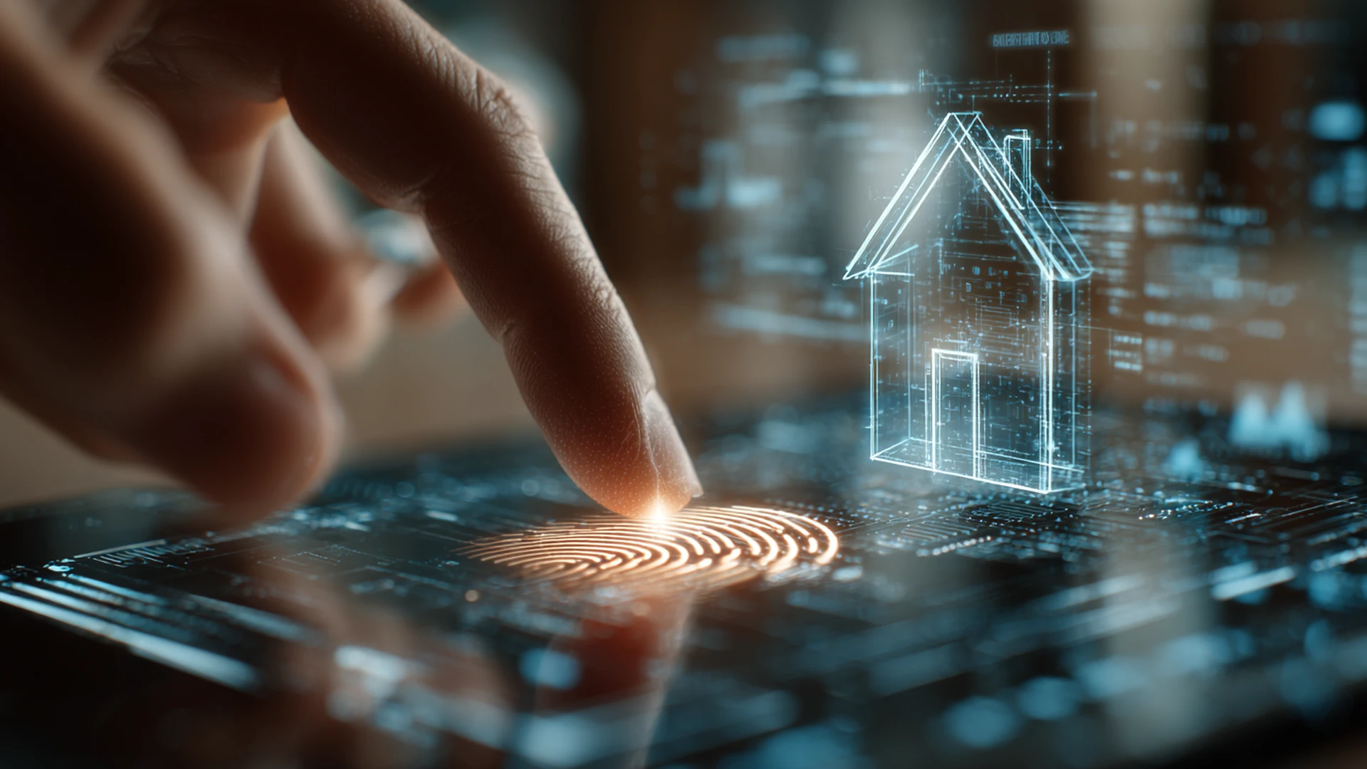 система «умный дом» (рендер)